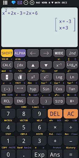 Zrzuty ekranu Scientific calculator plus 991