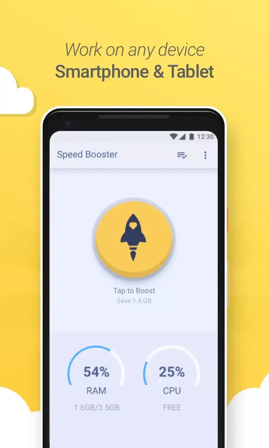Capturas de tela do Speed BOOSTER