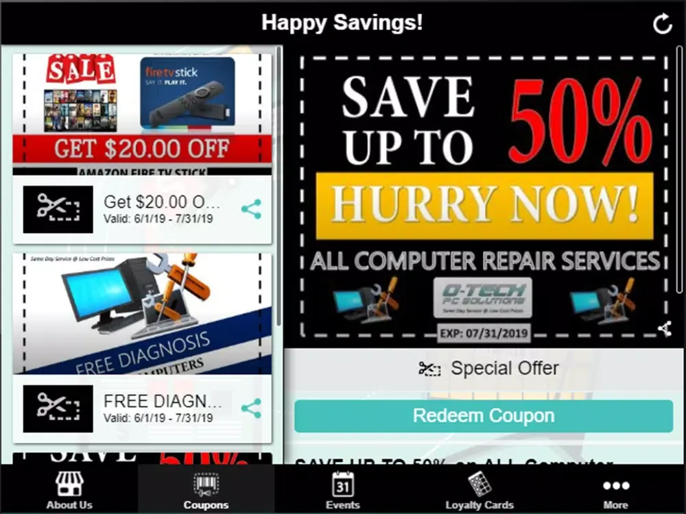 Adverti-Stem Marketplace iPad  Screenshots