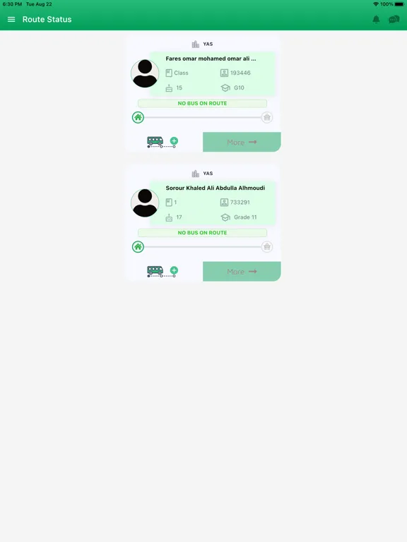 Hafilaty حافلتى iPad  स्क्रीनशॉट