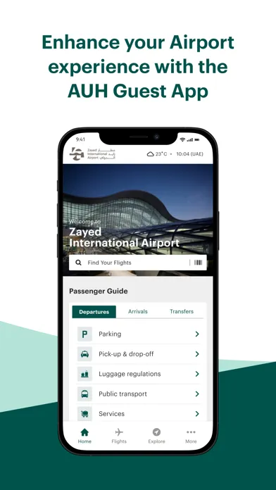 AUH Guest Screenshots