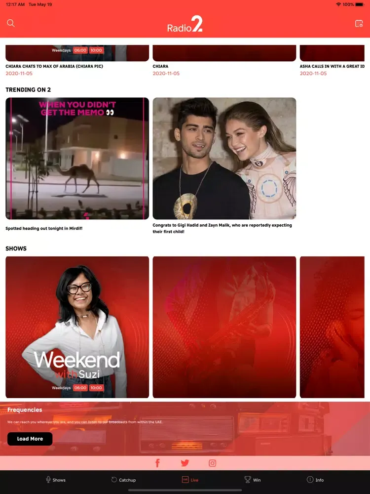 Radio 2 UAE iPad 应用截图