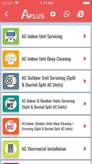 Ảnh chụp màn hình của Aplus Store
