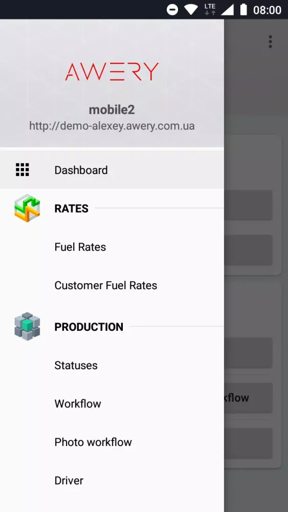 Awery ERP mobile应用截图