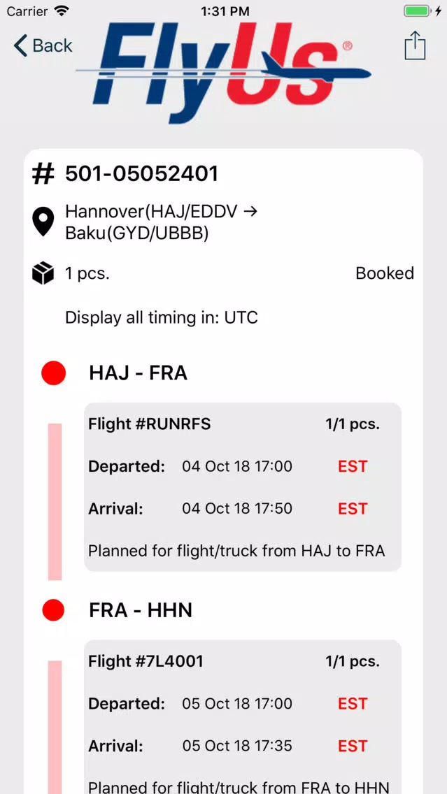 FlyUs Cargo Track And Trace IPA for iOS Download - PGYER IPAHUB