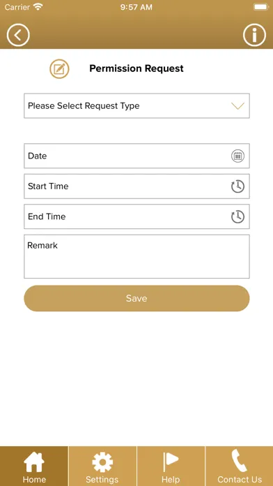 DCT Attendance Screenshots