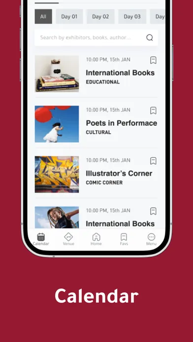 Capturas de pantalla de AD International Book Fair