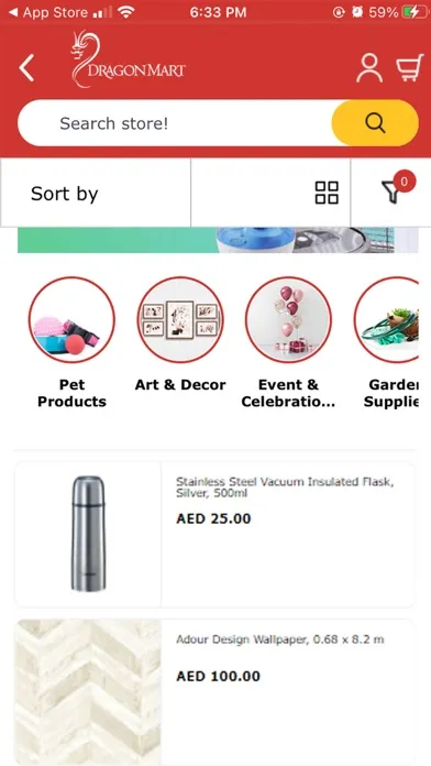 Dragonmart - Online Store应用截图