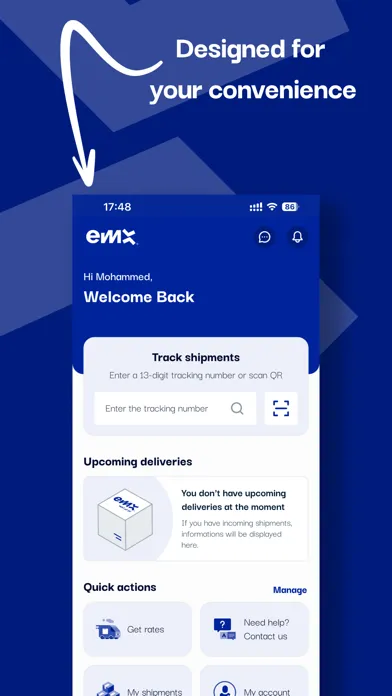 Скриншоты EMX Express