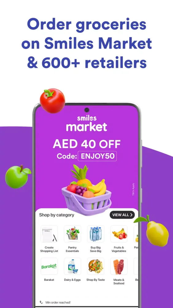 Smiles:Food,Grocery,Lifestyle Screenshots