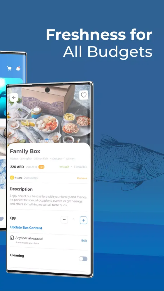 Tangkapan skrin Fish App