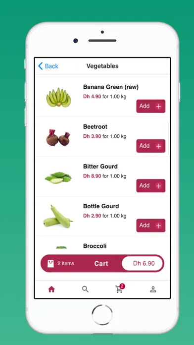 Screenshot di FreshPicks