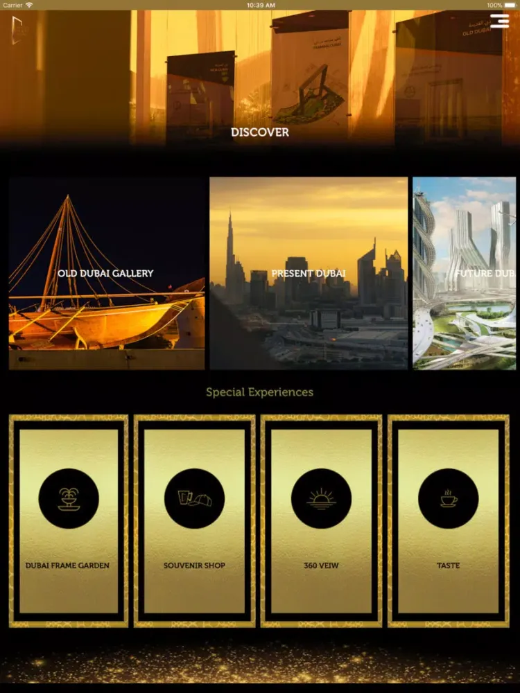 Скриншоты Dubai Frame iPad 