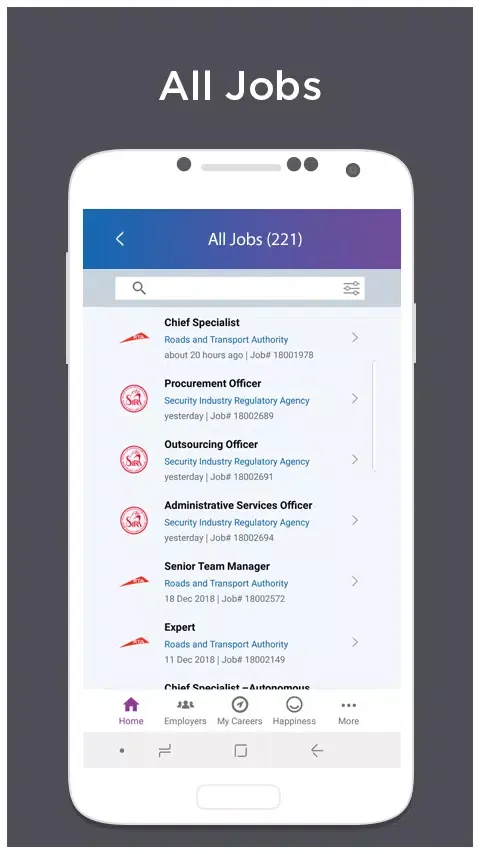 Dubai Careers Screenshots