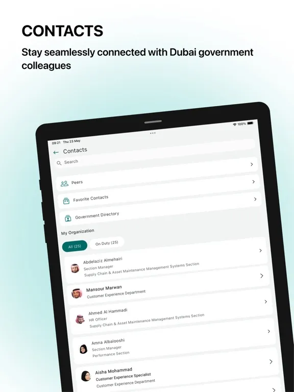 Capturas de pantalla de Smart Employee – الموظف الذكي iPad 