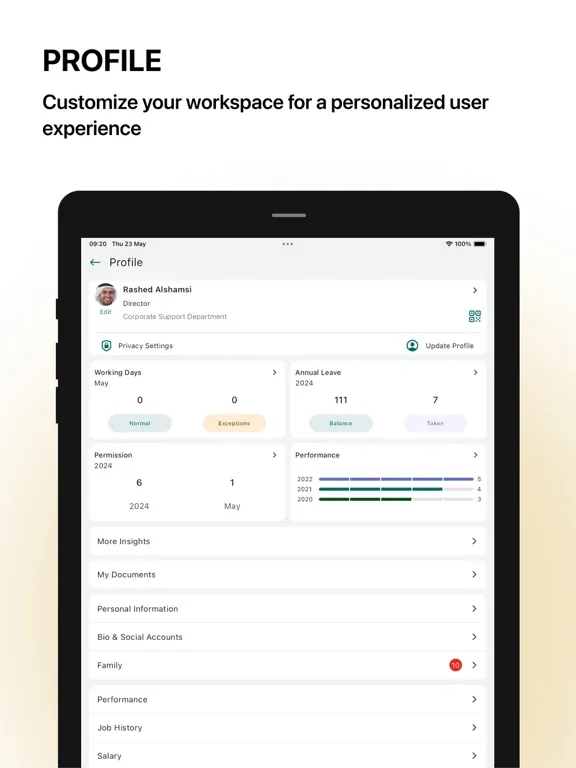 Capturas de pantalla de Smart Employee – الموظف الذكي iPad 