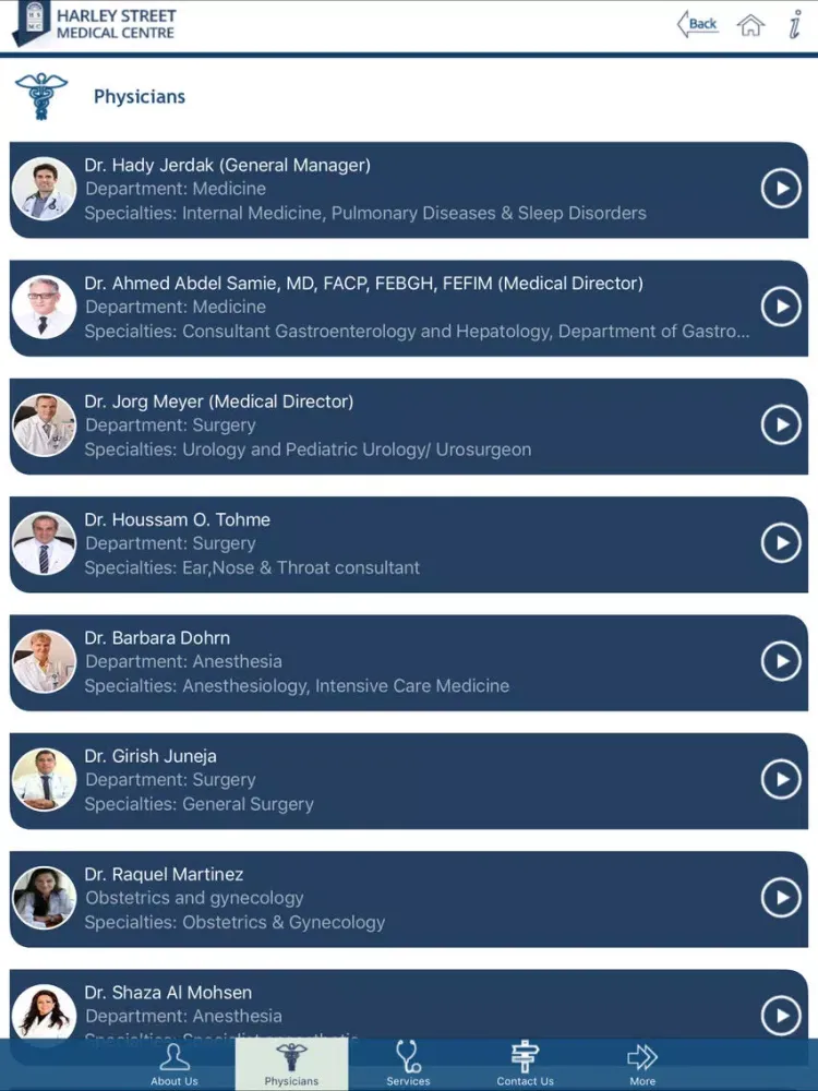 تصاویر Harley Street Medical Centre iPad 