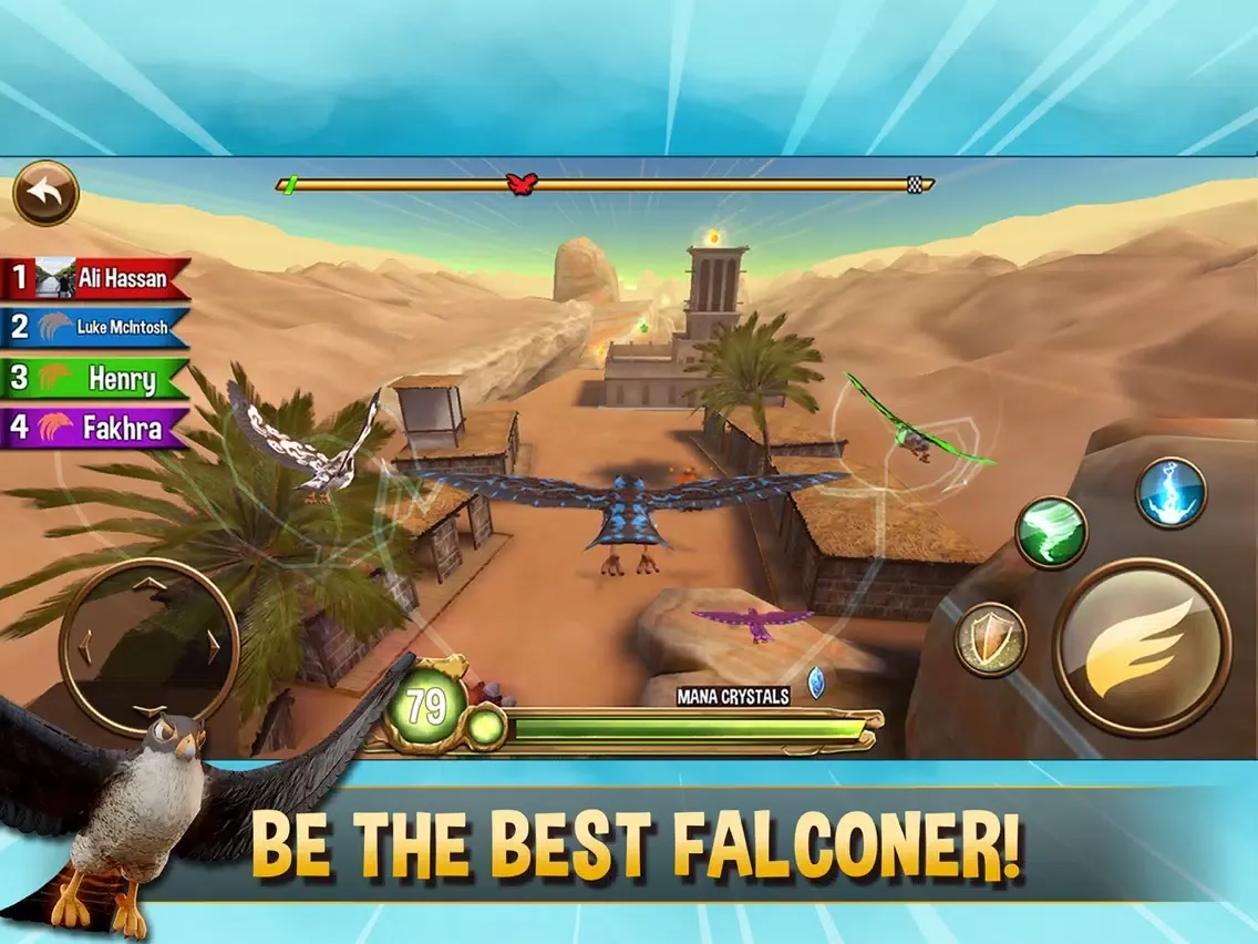 Captures d'écran de Falcon Valley Battle iPad 