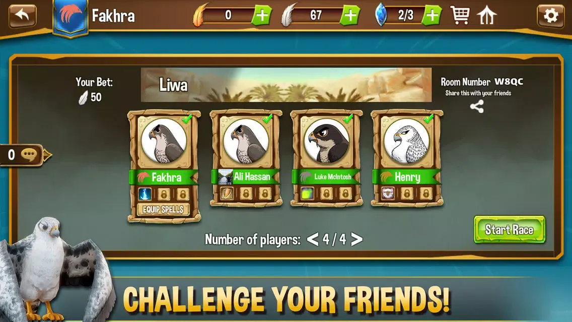 Captures d'écran de Falcon Valley Battle
