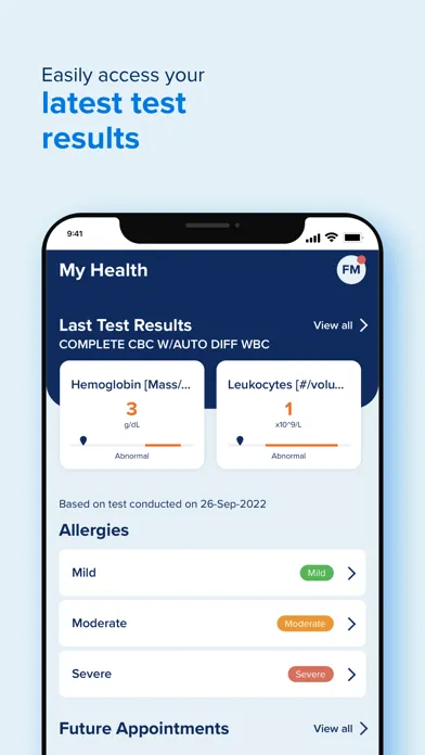 Malaffi Health Portal Ekran Görüntüleri