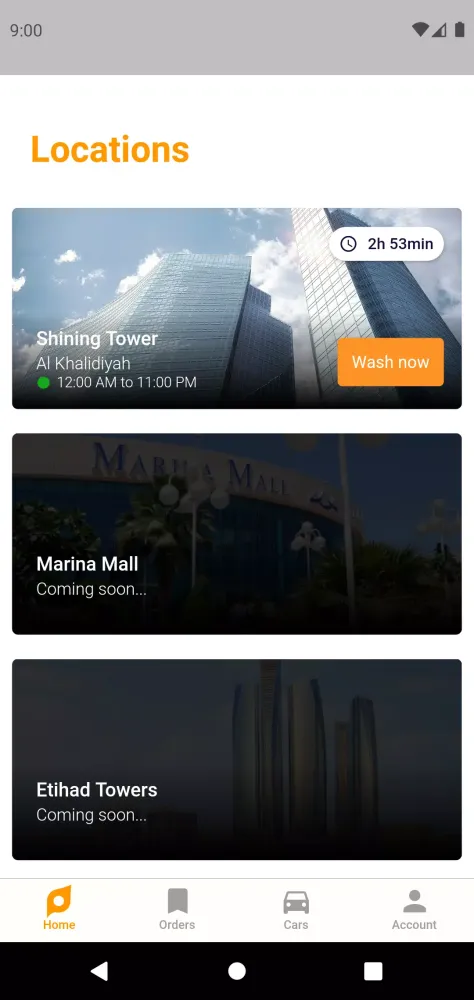 Park & Wash: Car Cleaning App स्क्रीनशॉट