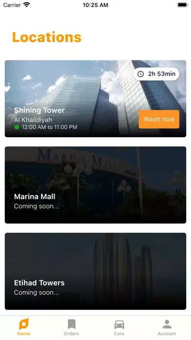 Park & Wash: Car Cleaning App স্ক্রিনশট