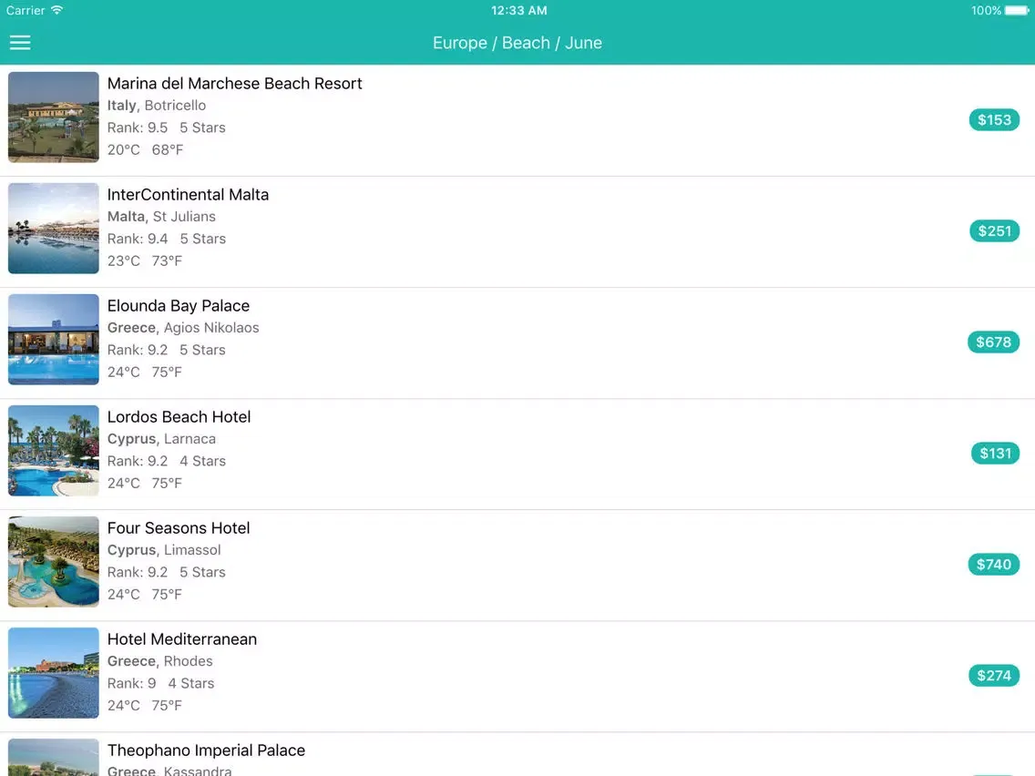Tangkapan skrin Tripzzle! Travel Destination & Hotel Recommendations iPad 