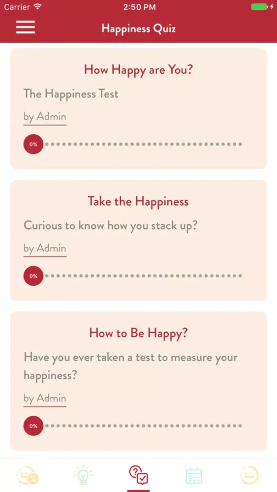 Zrzuty ekranu Appiness app