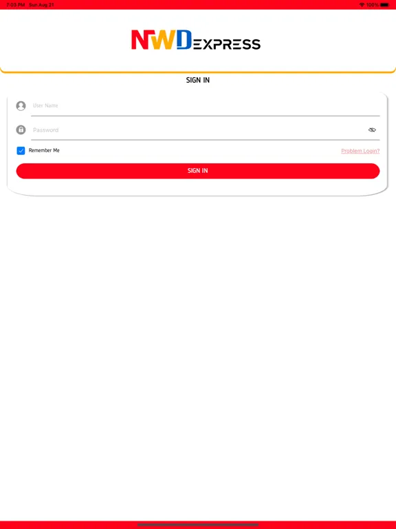 Zrzuty ekranu NWD Shipper iPad 