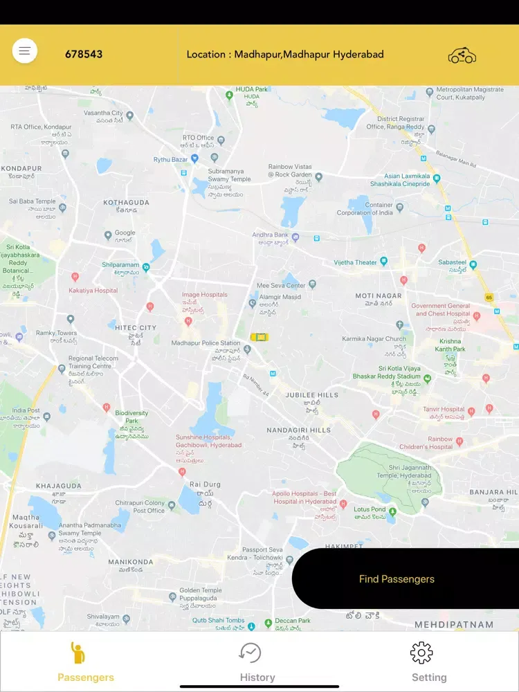 Taxishare-Driver ae iPad  স্ক্রিনশট