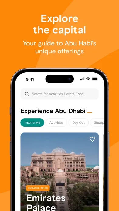 Capturas de tela do Experience Abu Dhabi