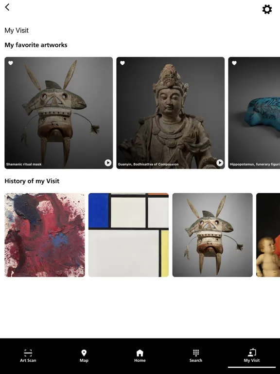 Capturas de pantalla de Louvre Abu Dhabi iPad 