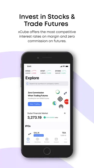 Capturas de tela do xCube: Investing & Trading