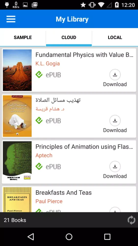 Lektz سکرین شاٹس