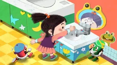 Ảnh chụp màn hình của (시각장애인용) 앵앵이와 삐뽀