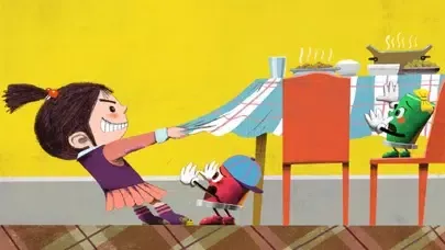 Ảnh chụp màn hình của (시각장애인용) 앵앵이와 삐뽀