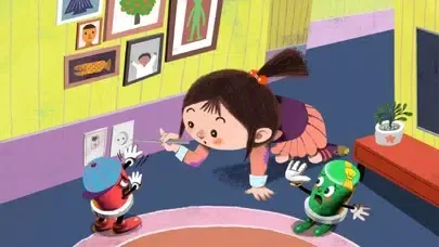 Ảnh chụp màn hình của (시각장애인용) 앵앵이와 삐뽀