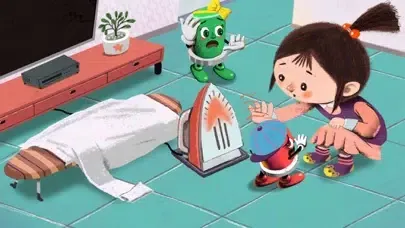 Ảnh chụp màn hình của (시각장애인용) 앵앵이와 삐뽀