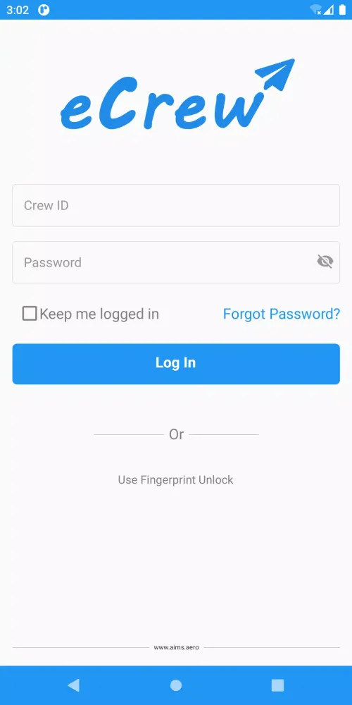eCrew Screenshots