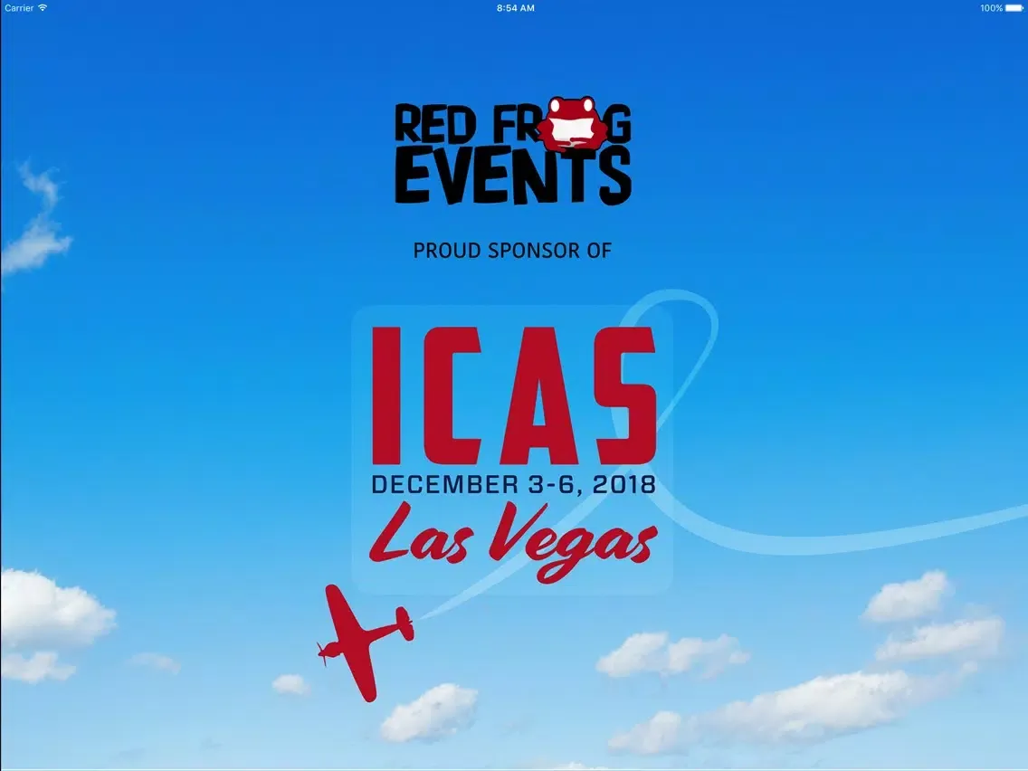 Capturas de pantalla de ICAS Convention iPad 