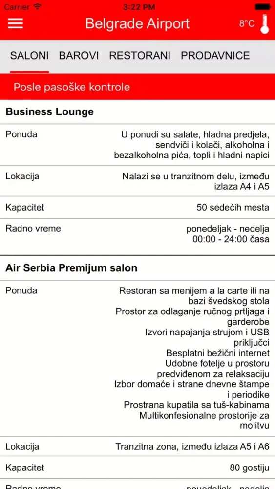 Airport Nikola Tesla Belgrade應用截圖
