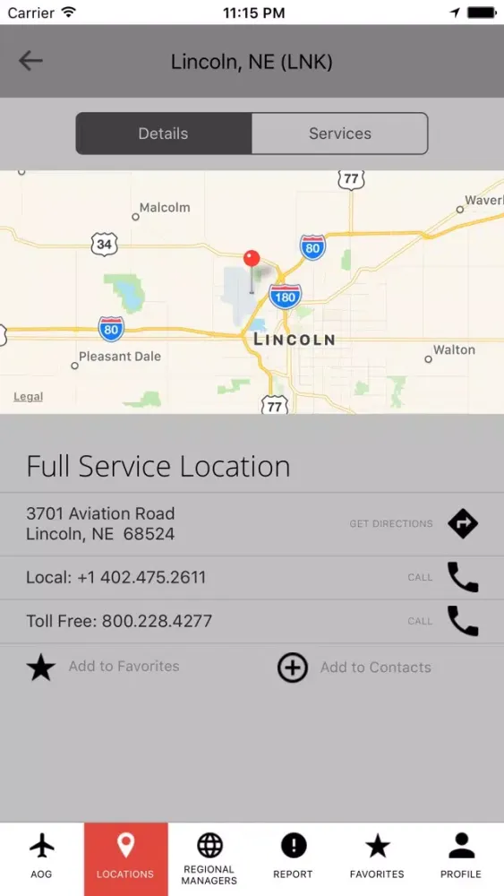 AOG Service سکرین شاٹس