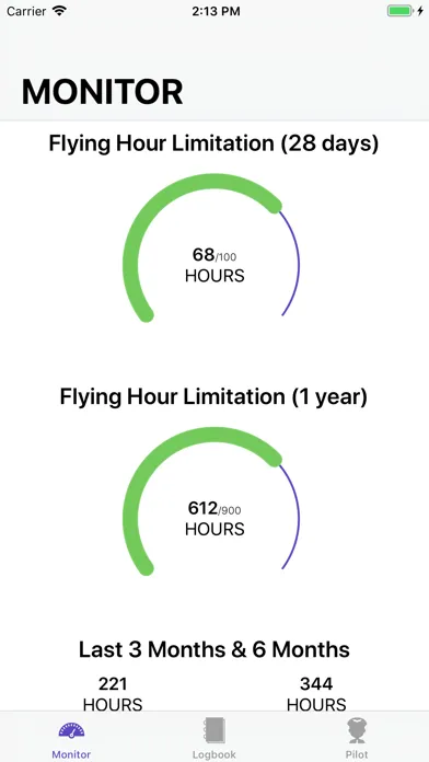 Capturas de pantalla de Air Pilot Logbook - Airlines