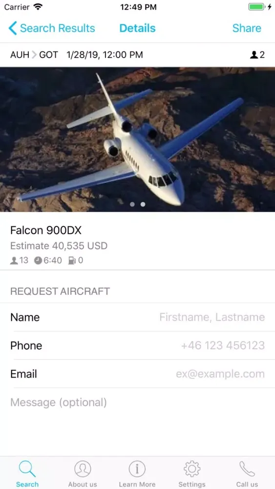 Captures d'écran de LFS