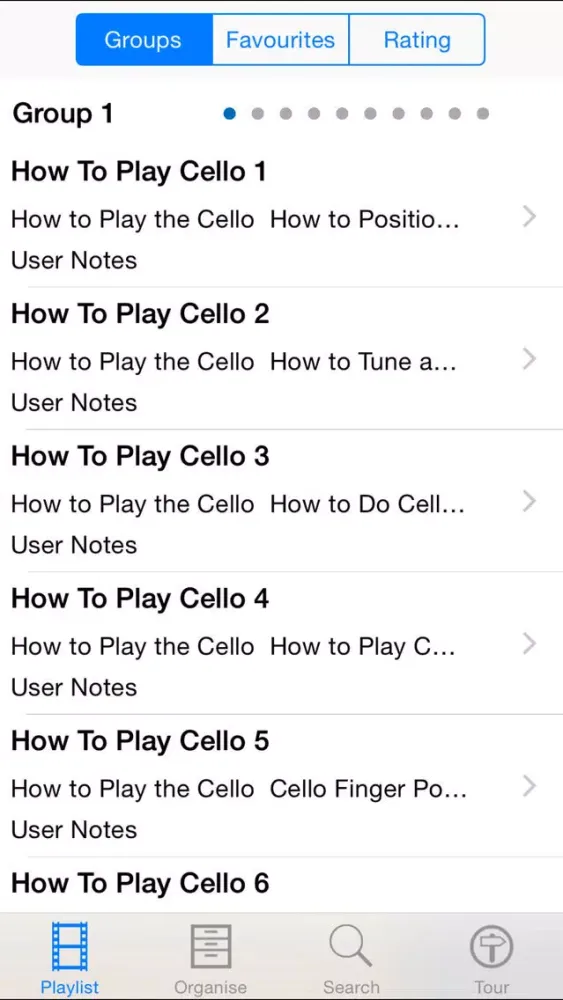 Ảnh chụp màn hình của How To Play Cello