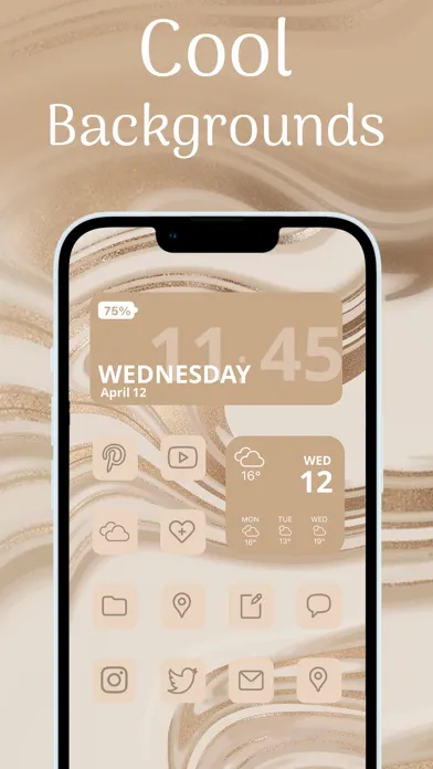 Icon Changer: Themes Widgets应用截图