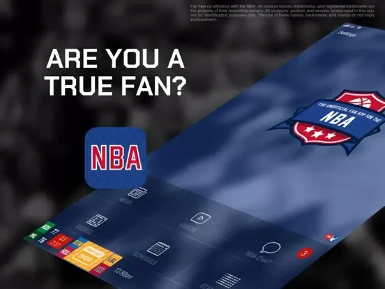 Captures d'écran de Fan - for the NBA (Unofficial) iPad 