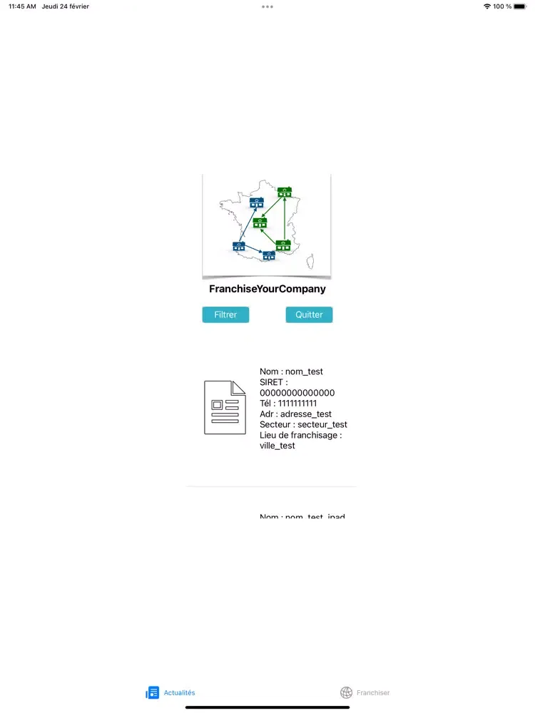 تصاویر FranchiseYourCompany iPad 