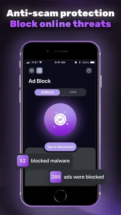 Tangkapan layar Online Identity Protection