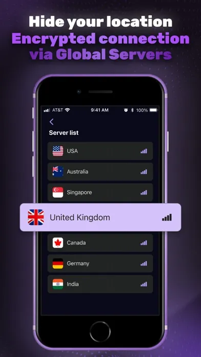 Tangkapan layar Online Identity Protection
